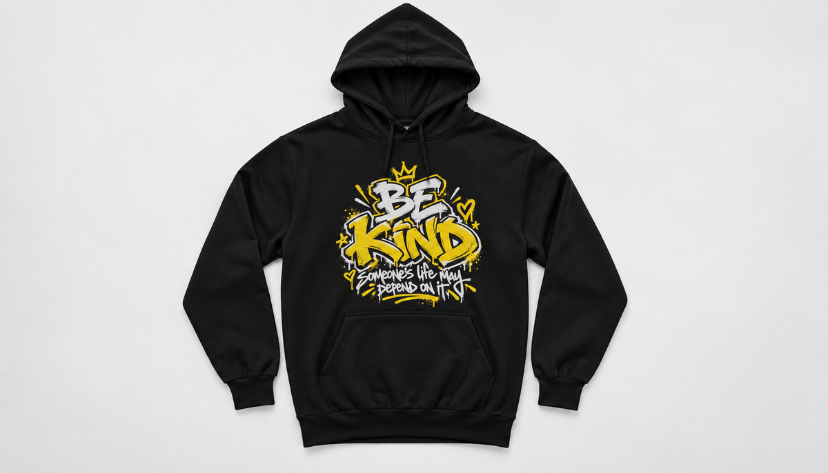 BE KIND “Someone’s Life May Depend On It” Hoodie