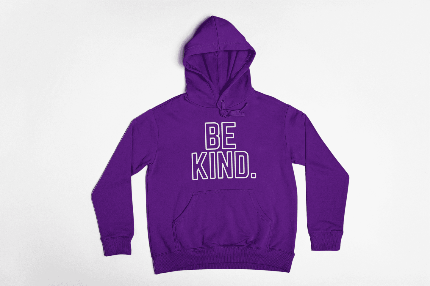 Be Kind-Purple Hoodie